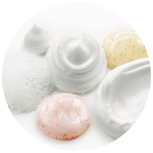 Microbiome cutané Application d'une crème