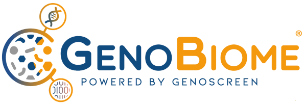 logo genobiome r powered