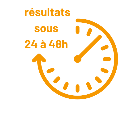 résultats Sanger sous 24 à 48h